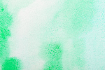 Green Watercolor Backgrounds. Hand drawn green texture