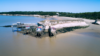 Fototapeta na wymiar Talmont sur Gironde, Charente-Maritime, France