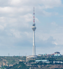 TV tower in Baku Azerbaijan