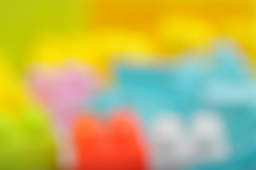 Multi color bokeh abstract background