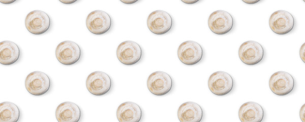 Seamless champion pattern on white background, horizontal