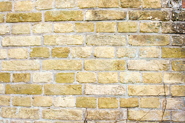 An old brick wall. Background.
