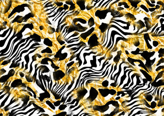 abstract leopard skin texture design