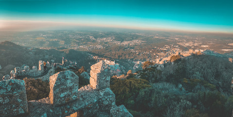 Castelo dos Mouros in Sintra Portugal