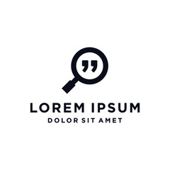  chat app and review icon logo design