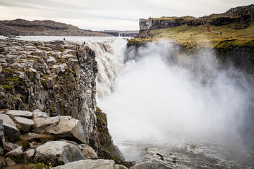 Dettifoss, waterfall in Iceland