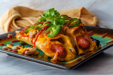 Tortilla Wrap Hot Dogs
