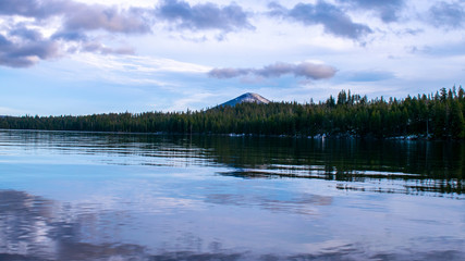 Fototapeta premium Calm mountain reflection