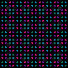Colorful Seamless Circle Pattern, Abstract, Illustrator Geometric Pattern Wallpaper