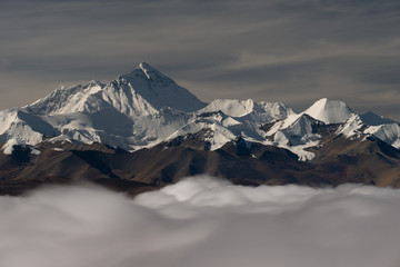 Everest above the clouds