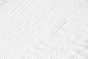 White texture background, Abstract brush stroke pattern textured acrylic white painting, White wall