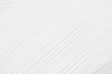 Naklejka premium White Background, Minimal Abstract White Background of Brush Strokes Acrylic White Paint