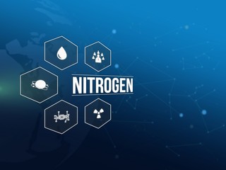 Fototapeta premium Nitrogen