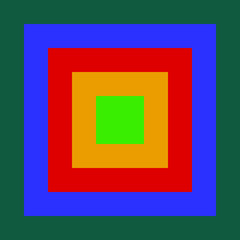 background illustration Square abstract colorful
