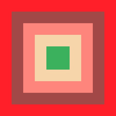 background illustration Square abstract colorful