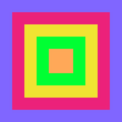 background illustration Square abstract colorful