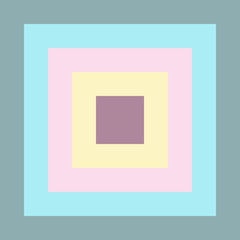 background illustration Square abstract colorful