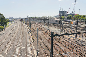 電車　線路　風景