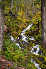 Wahkeena Falls hike on the Columbia River Gorge in Oregon