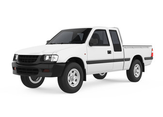 Pickup Truck Isolated