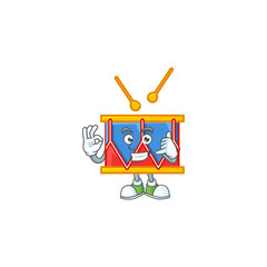 Call me funny independence day drum mascot picture style