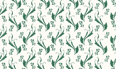 Fototapeta na wymiar Botanical leaf design, with modern flower pattern background design.