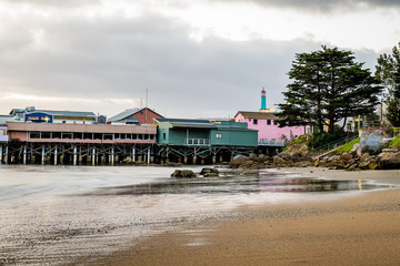 Old Fisherman's Wharf, Monterey Bay at Dawn