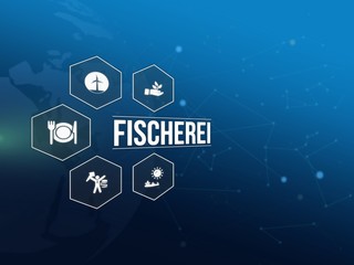 Naklejka premium Fischerei