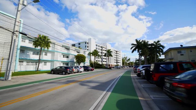 Miami bike riding on Harbor Islands