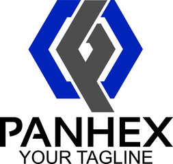panhex - logo template
