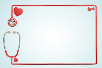 World health day, Healthcare and medical concept. 3d illustration