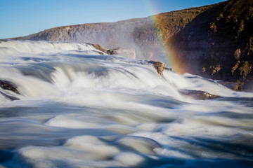 Gulfoss, waterfall in Iceland