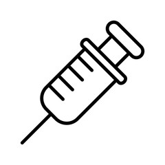 syringe icon vector template