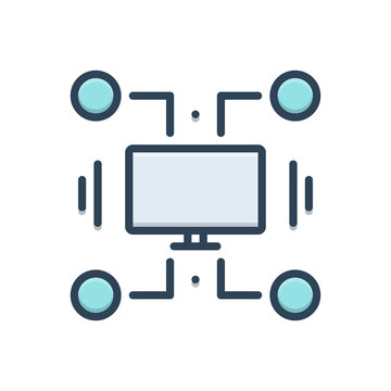 Color illustration icon for cobol 