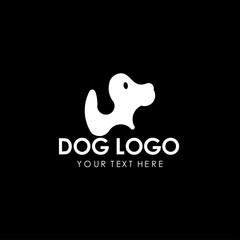 Dog Logo Vector Illustration For Print