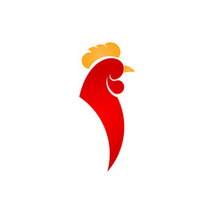 Rooster Logo Vector Illustration For Print