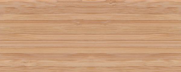 Seamless light wood background. Wooden laminate surface. Long wide panoramic banner of seamless wood. - obrazy, fototapety, plakaty