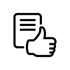 Obraz premium Positive Icon