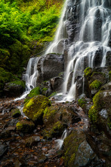 Fairy Falls on the Wahkeena Falls Hike at the Columbia River Gorge in Oregon