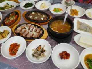 Korean traditional home food