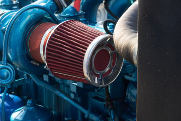 The air filter of modern turbo engine.