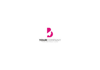 Logo design beauty negative space