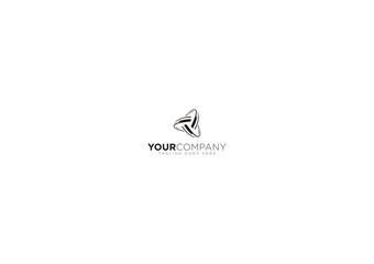 Logo Design Triangle Cocncept Editable