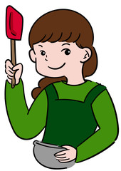 食・フード女性