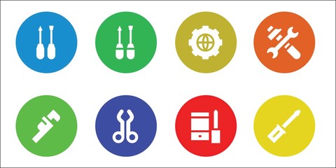 Modern Simple Set of options Vector filled Icons