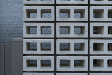 Background of brick walls with modern design