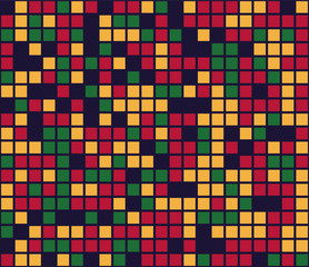 Color mosaic. Colorful background. Abstract seamless pattern. Vector illustration.