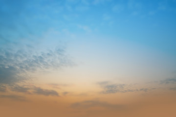 Sky cloud landscape background material..