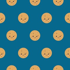 Obraz premium A Cute Mercury Seamless Pattern. Illustration background