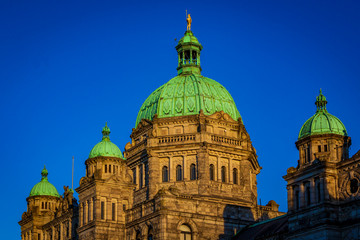 Fototapeta na wymiar British Columbia Parliament Buildings